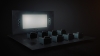 Lyngdorf D-500 (Matte Black, White Grill)