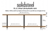 Solidsteel VL-2 Black/Walnut